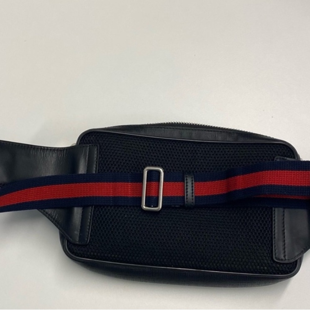 Gucci Black and Gray Bestiary Tiger Print Belt Bag/Crossbody - Picture 10 of 13